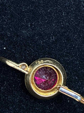 Load image into Gallery viewer, Gold Ruby Earrings