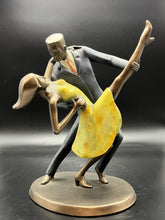 Load image into Gallery viewer, Art Deco Style Dancing Couple Sculpture