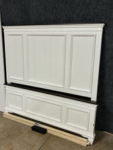 Load image into Gallery viewer, Queen Size Cottage Style Two-Tone Bed Frame