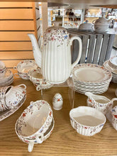 Load image into Gallery viewer, Spode Floral Porcelain White Vintage Dinnerware set