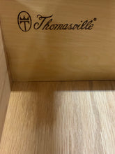 Load image into Gallery viewer, Thomasville Burl Wood Triple Dresser &amp; Tri-Fold Mirror