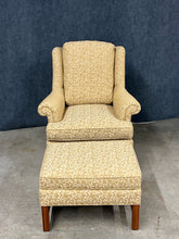 Load image into Gallery viewer, Jessica Charles Accent Chair &amp; Ottoman