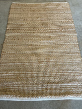 Load image into Gallery viewer, Natural Handwoven Jute Rug