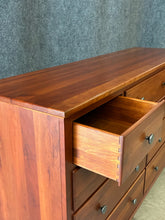 Load image into Gallery viewer, Brown Street Furniture Solid Cherry 9-Drawer Dresser