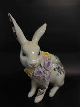 Load image into Gallery viewer, Mackenzie-Childs Ceramic Floral Figurine