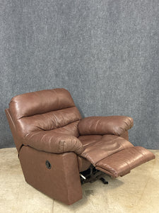 Brown Leather Rocker Recliner