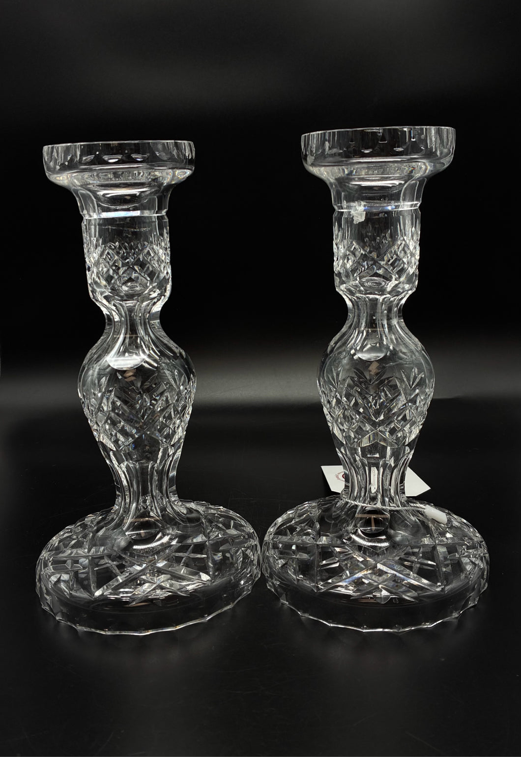 2 Piece Waterford Crystal Candle/Candleholder