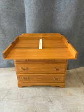 Load image into Gallery viewer, Oak Baby Changing Dresser