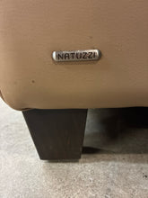 Load image into Gallery viewer, Natuzzi Tan Leather Loveseat