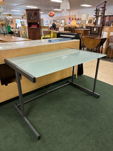 Load image into Gallery viewer, Crate &amp; Barrel Quartz Desk