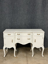 Load image into Gallery viewer, Vintage French Provincial White Painted Sideboard