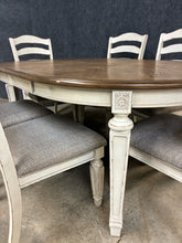 Load image into Gallery viewer, Farmhouse Style 8-Piece Dining Set