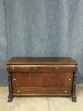 Load image into Gallery viewer, Antique American Empire Mahogany Sideboard
