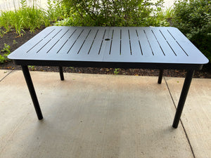 *NEW* Burrow The Relay Outdoor Dining Table in Shale