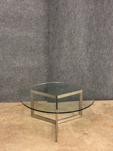 Load image into Gallery viewer, Modern Round Glass Coffee Table