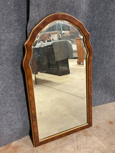 Load image into Gallery viewer, Traditional Burlwood &amp; Gold Accent Wall Mirror
