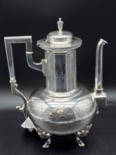 Load image into Gallery viewer, Silverplate 6 Piece Tea/Coffee Set