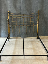Load image into Gallery viewer, Vintage Style Queen Metal Bed Frame