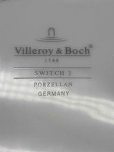 Load image into Gallery viewer, Villeroy &amp; Boch White Blue 1 Piece Rectangle Platter/Tray