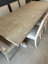 Load image into Gallery viewer, Eloquence Trestle Dining Set With 2 Leaf Extensions