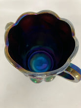 Load image into Gallery viewer, Purple Glass Iridescent Vase