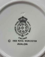 Load image into Gallery viewer, Royal Worcester Silver Trim Blue Dinnerware set