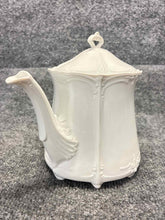 Load image into Gallery viewer, 2 Piece White Tea/Coffee Pot