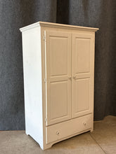Load image into Gallery viewer, Painted White Storage Armoire