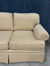 Load image into Gallery viewer, Sherrill Sofa with Rolled Arms &amp; Skirted Base