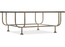 Load image into Gallery viewer, *NEW* Net Retailers Commerce &amp; Market Kiara Square Glass Gold Cocktail Table