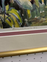 Load image into Gallery viewer, Floral Multi-Color 1 Piece Framed Art