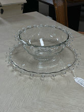 Load image into Gallery viewer, 2 Piece Heisey Glass Clear Vintage Beverage Set