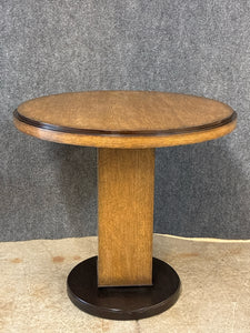 Henredon Furniture Industries Pedestal Accent Table
