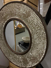 Load image into Gallery viewer, Metal Rustic Brown Mirror