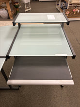 Load image into Gallery viewer, Crate &amp; Barrel Quartz L-Shaped Desk