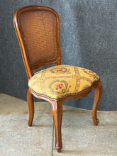 Load image into Gallery viewer, Single French Country Cane Back Dining Chair