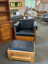 Load image into Gallery viewer, This End Up Chair + Ottoman