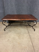Load image into Gallery viewer, Hammered Copper Coffee Table