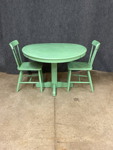 Load image into Gallery viewer, Painted 3-Piece Drop Leaf Dining Set