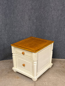Two-Tone Side Table