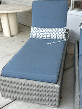 Load image into Gallery viewer, Resin Wicker Outdoor Reclining Sun Lounger