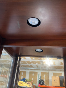 Ethan Allen Brighton Lighted Display Cabinet