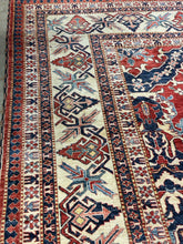 Load image into Gallery viewer, Oversize Hand-Knotted Persian Heriz Rug