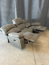 Load image into Gallery viewer, Contemporary Grey Power Reclining Sofa
