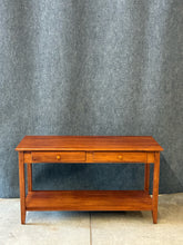 Load image into Gallery viewer, Brown Street Furniture Shaker Style Cherry Console Table