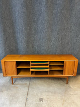 Load image into Gallery viewer, Bernhard Pedersen &amp; Son Danish Modern Tambour-Door Sideboard