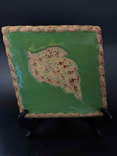 Load image into Gallery viewer, Leaf Ceramic Multi-Color 6 Piece Plates