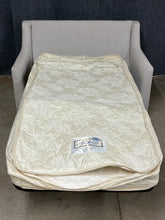 Load image into Gallery viewer, Cream Upholstered Twin Size Sleeper Sofa