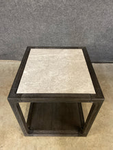 Load image into Gallery viewer, *NEW* Universal Furniture Coalesce Halen Rectangular Stone Ravenwood End Table