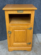Load image into Gallery viewer, White Clad Oak Chest with Storage